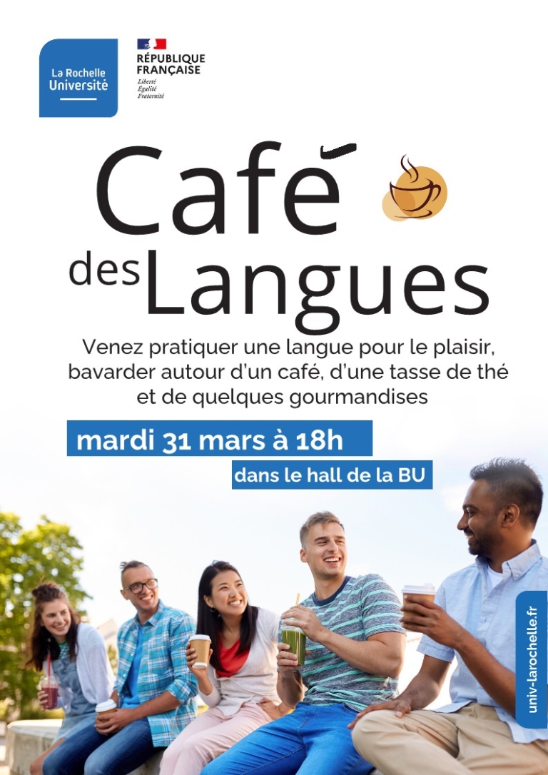Affiche Café des Langues 31.03